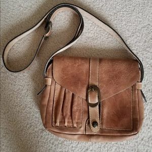 PATRICIA NASH Crossbody Purse tan amazing leather